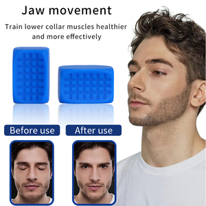 Portable Silicone Fitness <b>Jaw</b> Trainer Small <b>Jaw</b> Exercise <b>Exerciser</b> for Facial Muscle Tone for Sports & Entertainment - Product Image 3