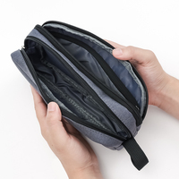 Pochette à crayons en tissu de grande capacité, créative, avec fermeture éclair pour étudiant, logo personnalisé pour filles garçons allant à l'école, style mignon, vente en gros