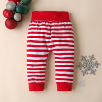 Conjunto de Ropa Navideña de 3 Piezas para Bebés Recién Nacidas: Mameluco con la Frase "Mi Primera Navidad", Pantalones con Lentejuelas de Reno y Gorro