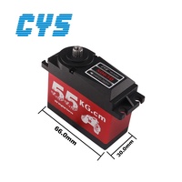 Servomoteur numérique CYS 55kg.cm pour voiture RC, avion, hélicoptère, robot