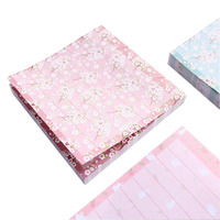 Protège-notes autocollants à motif Floral, extension pour planificateur, note adhésive, fournitures scolaires et de bureau, 1 pièce