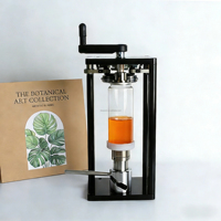 Machine de scellage manuelle DEEPACK pour bocaux en plastique, sertisseuse rotative à manivelle pour l'emballage d'aliments pour animaux, de collations, de noix et de produits secs