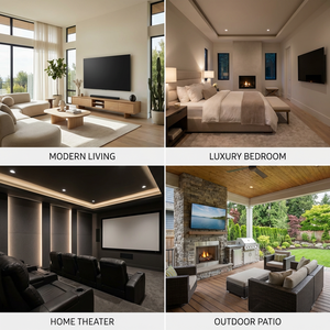 <span class=keywords><strong>TV</strong></span> Smart LED Senza Cornice 75/85/100/110/120 Pollici 4K HDR 144Hz per Hotel con Android WebOS - Product Image 2