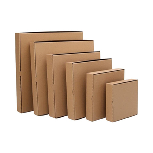 Food Grade Flute Corrugated Custom Printed Size Caja Para Pizza Design Cardboard <strong>Black</strong> <strong>Slice</strong> Carton Price Corrugated Pizza Box - Product Image 4