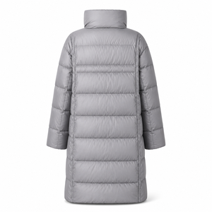 Chaqueta de Plumón Acolchada de Invierno para Mujer, Abrigo Grueso y Cálido, Estilo Largo, Tallas Grandes, Chaquetas Acolchadas para Mujer - Product Image 3