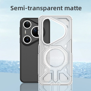 Mới nhất sang trọng bảo vệ từ không dây sạc điện thoại trường hợp Đối với <span class=keywords><strong>Huawei</strong></span> P80 siêu Honor 400 Pro chống sốc điện thoại di động Bìa - Product Image 5