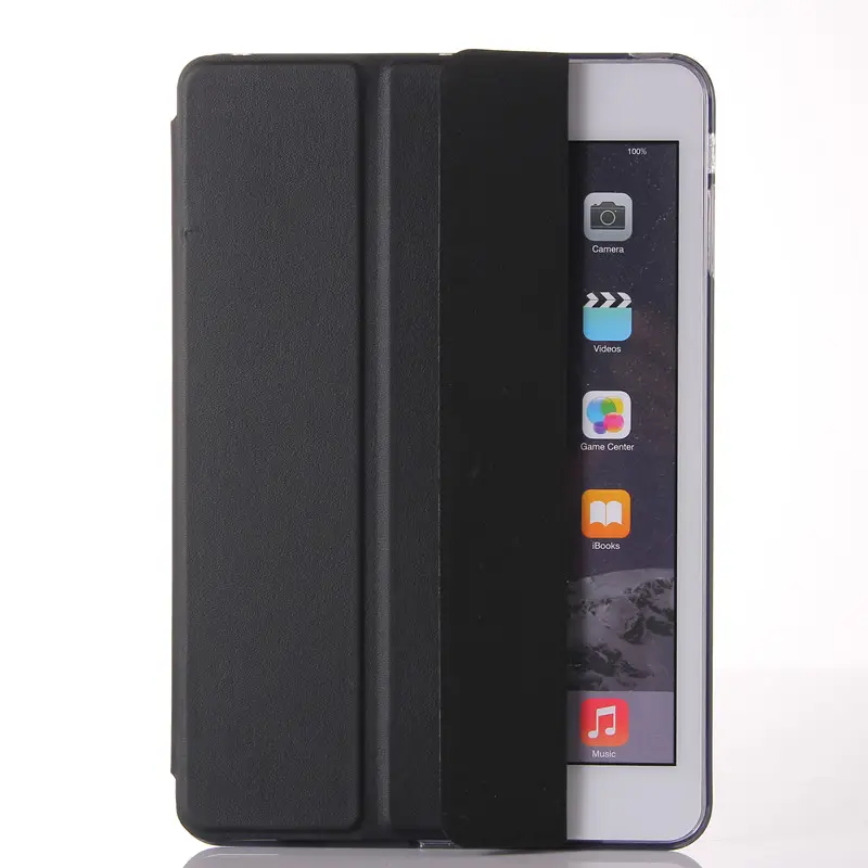 Black Color Wholesale Fashionable Case For Tablet 9.7 Inch Tablet PU Silicone Case For IPad Pro 9.7 Smart Cover