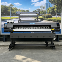 Nouvelle imprimante numérique éco-solvant automatique 1,8 m avec tête d'impression I3200/DX5 pour impression de vinyle, bâche, affiche, toile et film de covering automobile