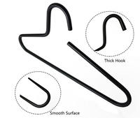 Nouveaux produits : Cintres métalliques multicolores à finition ouverte pour chambre à coucher et placard haut de gamme
