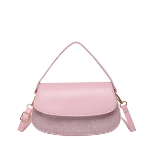 Bolsos de Mano de Cuero PU al por Mayor para Mujer, Bolsos de Hombro de Fiesta con Pedrería, Bolsos de Noche de Lujo para Boda, Bolsos de Mano de Cristal para Mujer - Product Image 4