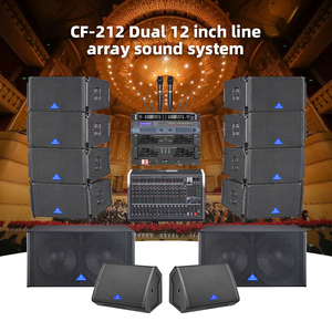 Sistema <span class=keywords><strong>de</strong></span> Altavoces Line Array Pasivo CHORDIO CF212 con Potente Subwoofer y Monitores <span class=keywords><strong>de</strong></span> Escenario para Equipos <span class=keywords><strong>de</strong></span> Sonido Profesional en Vivo - Product Image 6