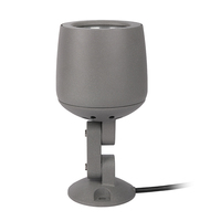 Lampe de jardin LED, indice de protection IP65, en aluminium, DC/AC 220V, blanc chaud