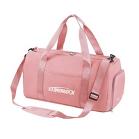 Bolsa de Fitness Anti-Respingos, Separação Seca e Molhada, Bolsa de Natação para Treinamento ao Ar Livre, Feminina