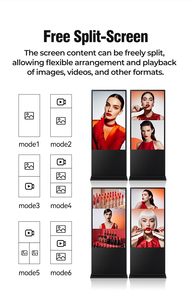 43-Inch Indoor LED Advertising <b>Screen</b> for Information Kiosk Digital Signage with SDK Function 1 Year Warranty - Product Image 2