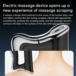 Массажер для миофасциального расслабления с лезвием из нержавеющей стали, 3D-формирующий, перезаряжаемый, для массажа Гуаша, снимающий боль - Product Image 3