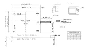 Tùy chỉnh <span class=keywords><strong>12.1</strong></span> inch 5-Wire điện trở màn hình cảm ứng ITO kính điều khiển công nghiệp cảm ứng Bảng điều chỉnh 5 pin dài FPC - Product Image 4