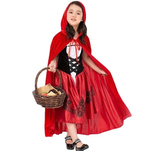 Costume da cosplay a tema Halloween per Cappuccetto <span class=keywords><strong>Rosso</strong></span> per spettacoli genitori-figli - Product Image 4