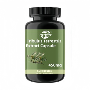 ผงสกัดสมุนไพร Tribulus Terrestris สำหรับผลิตภัณฑ์เสริมอาหารภายใต้แบรนด์ของลูกค้า (ODM/OEM) เพิ่มสมรรถภาพทางเพศชาย ชนิดแคปซูล - Product Image 1