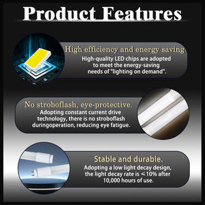 Tubo <span class=keywords><strong>LED</strong></span> T8 Nano 120LM/W 200LM/W 1200mm 2000mm <span class=keywords><strong>3000mm</strong></span> AL PC Alta Luminosità Risparmio Energetico Garanzia 5 Anni >80 CRI - Product Image 4