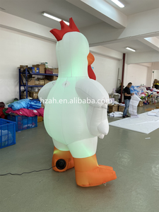 Khổng lồ tùy chỉnh Inflatable gà thổi lên gà Dậu phim hoạt hình mô hình với biểu tượng tùy chỉnh cho quảng cáo - Product Image 5