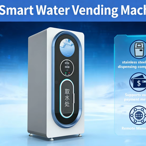 Máquinas Expendedoras de Agua que Funcionan con Monedas en Oferta, Agua Potable, Controlador GSM, CE/ISO/NSF, 200-3000 GPD, 200 Litros, COYCO - Product Image 1