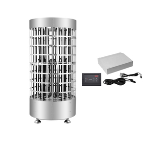 Réchaud électrique moderne certifié TUV 12KW pour sauna à vapeur sèche avec panneau de commande par ordinateur (acier inoxydable) - Product Image 3