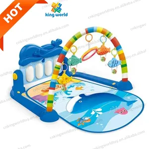 Venta caliente Baby Play Mat Musical Baby Carpet Gym Piano Fitness Rack No tóxico Baby Play Gym Mat con Pedal Piano