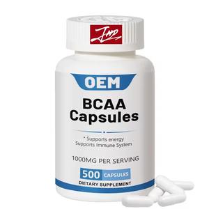Oem פרטי תווית אבקת <span class=keywords><strong>bcaa</strong></span> תוספת יצרנים הסיטונאי תזונה ספורט קפסולות חלבון - Product Image 1