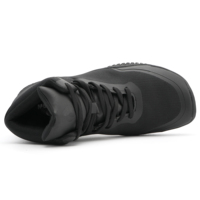 Chaussures de musculation noires à tige haute Apex Power GJZ00131, chaussures de musculation pieds nus pour squats, exercices intensifs