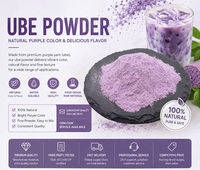 Pincredit Poudre d'UBE Naturelle Personnalisée sous Marque Privée, Poudre d'Igname Violette en Vrac à Prix Compétitif