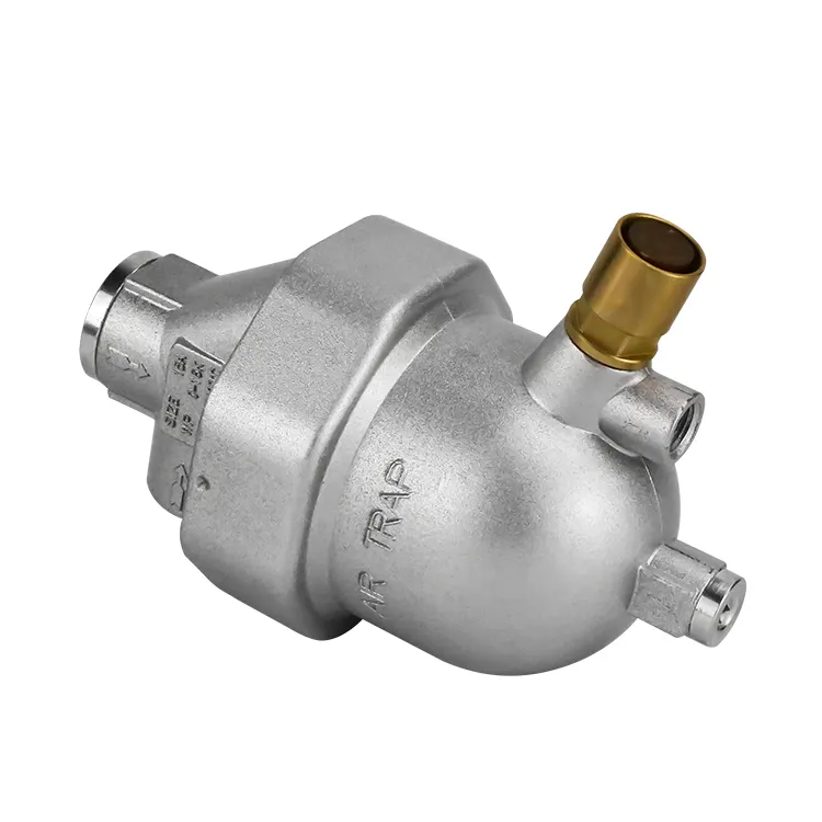 KKZPC SA6D Tornillo Compresor de aire Repuestos Válvula de drenaje de pérdida de aire de aluminio