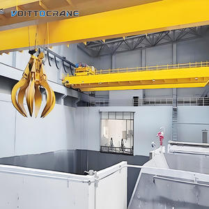 QZ Typ Doppelt räger Greifschaufel-Laufkran 5 Tonnen 10 Tonnen 15 Tonnen 20 Tonnen für die Abfall behandlung - Product Image 2