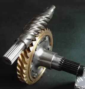 PABRIK Pembuatan Presisi Tinggi Kustom CNC Machining Worm Gear