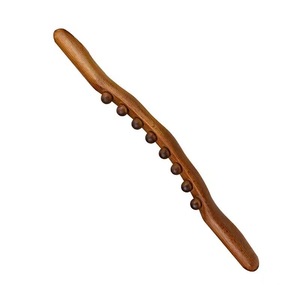 Versand bereit TCM Meridian Drainage Tools Bambus Holz Bauch Cellulite Entferner Guasha Tool <span class=keywords><strong>Massage</strong></span> Stick - Product Image 2