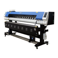 Impresora Digital de Vinilo Audley de 1.3m/1.6m/1.8m, Económica y de Alta Velocidad, con Tinta Eco Solvente, Impresora Plotter de Inyección de Tinta con Cabezal Simple o Doble