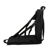 Dossier rembourré de coussin de siège de stade en polyester léger portable pour les événements sportifs et les concerts en plein air