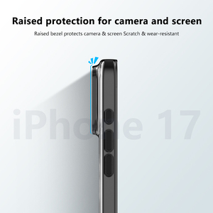 Cặp song sinh cho 3D Magnetic bìa cho Iphone 17 Pro Max bìa chống Scratch Full bìa 1mm mỏng PC rõ ràng Magnetic trường hợp đối với iPhone 17 - Product Image 4