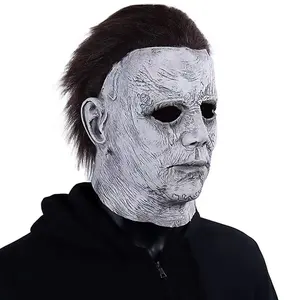 Bán Hot ánh trăng trái tim hoảng loạn mặt nạ lớn Halloween cosplay Micheal myers đầu mặt Nạ Kinh Dị