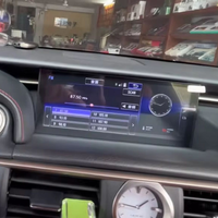 Lecteur DVD de voiture 10,25 pouces, autoradio Android, écran tactile, navigation GPS, Carplay pour Lexus IS RC 2013-2017