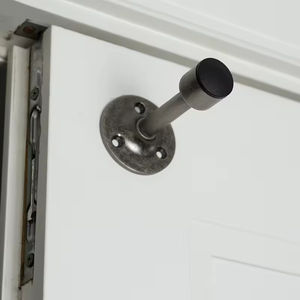 Butées de porte en silicone solide en alliage de zinc robuste de haute qualité Support de porte mural - Product Image 4