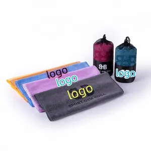 Sciarpa Fitness personalizzazione palestra sudore asciugamano con logo personalizzato squisita personalizzazione logo in microfibra assorbente sport towe