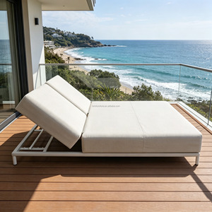 Cama Reclinable Moderna para Exteriores, Resistente al Agua, de Secado Rápido, de Algodón, para Patio, Hotel y Jardín - Product Image 6
