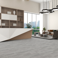 Hochwertige Nylon-Teppichfliesen 60x60cm Gepolsterte Schallabsorbierende Bodenlösung für Chefbüros und Empfangsbereiche