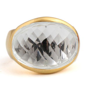Fashion <b>Rings</b> <b>Gold</b> Crystal Bezel <b>Set</b> Geometric Shape U Shaped <b>Ring</b> Gift Jewelry - Product Image 5