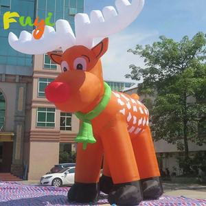 Decoración de Navidad gigante, avaro de calor inflable con luces Led, nuevo diseño, hombre de jengibre de Navidad, inflable para exteriores - Product Image 3