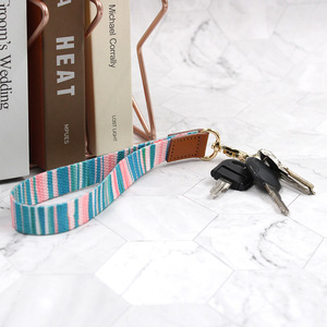 In stock: Printed keychain <b>lanyard</b>, colorful webbing wrist strap, <b>key</b> chain, anti-lost phone <b>lanyard</b>. - Product Image 3
