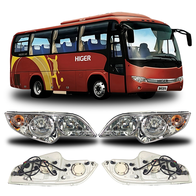 High Quality Original Bus Headlights Higer Bus 37HA1-11100-AMP Series Front Combination Headlights Accessories Headlights
