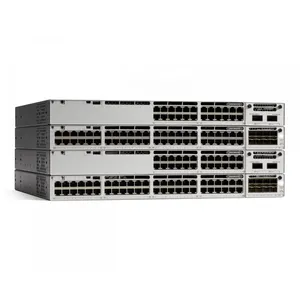 Original new Ciscos 9300 series 48 port POE Network Ethernet Switch C9300-48UXM-E with best price