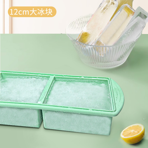 Bandejas congeladoras de silicona con tapa Contenedores congeladores de silicona de fácil liberación Moldes congeladores de sopa Congelar y almacenar sopa - Product Image 4