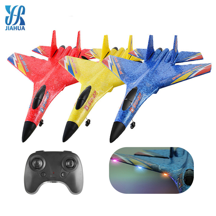 Популярный радиоуправляемый самолет EPP Su 27, модель самолета, планер с неподвижным крылом, летающий самолет с защитой от падения, Небьющийся Летающий игрушечный радиоуправляемый самолет